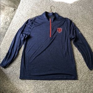 Chicago Bears half zip